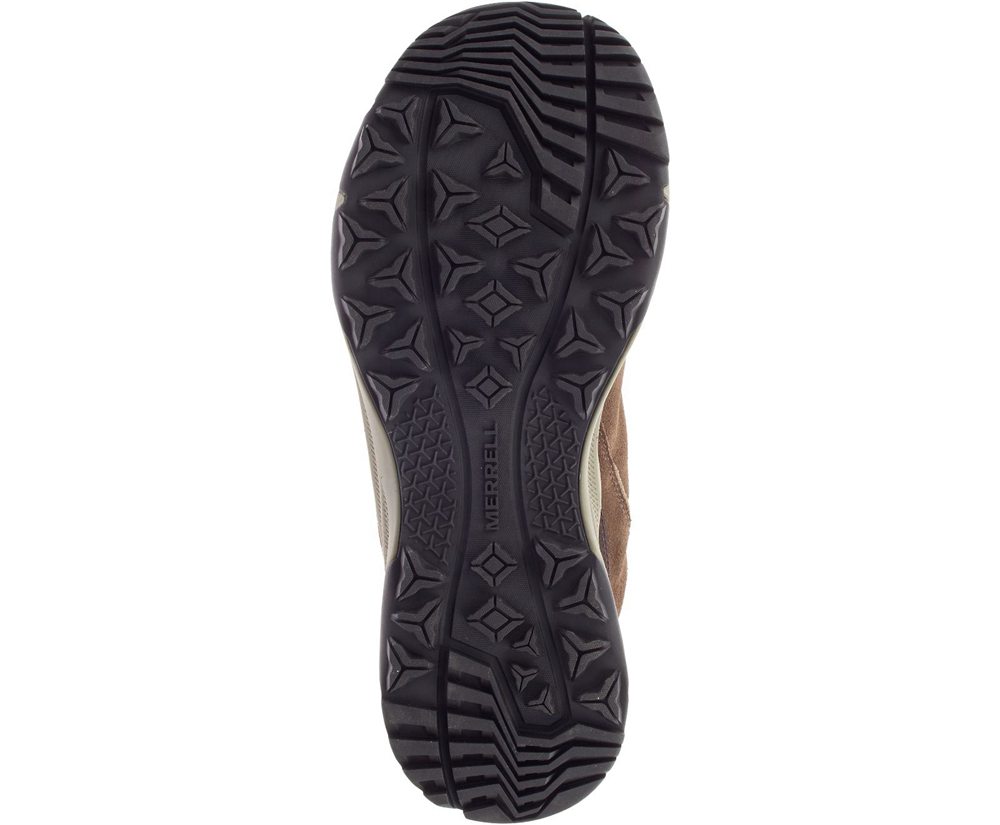 Merrell Vandrestøvler Herre - Erie Mid Waterproof Wide Width - Brune - KVA390128